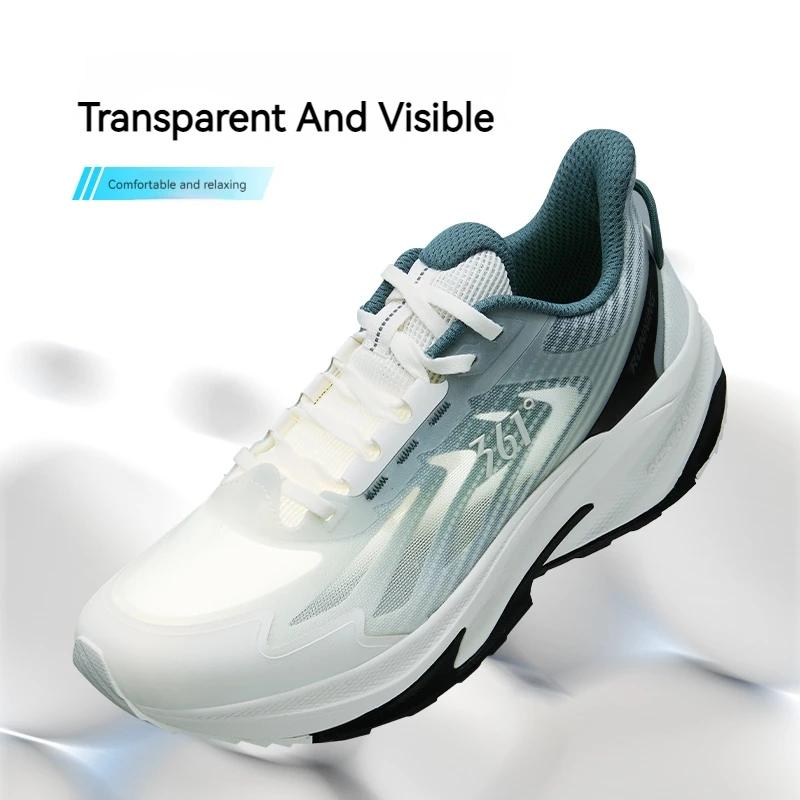 361 degrés Yushan SE hommes chaussures de course équilibré respirant maille léger amorti Jogging con