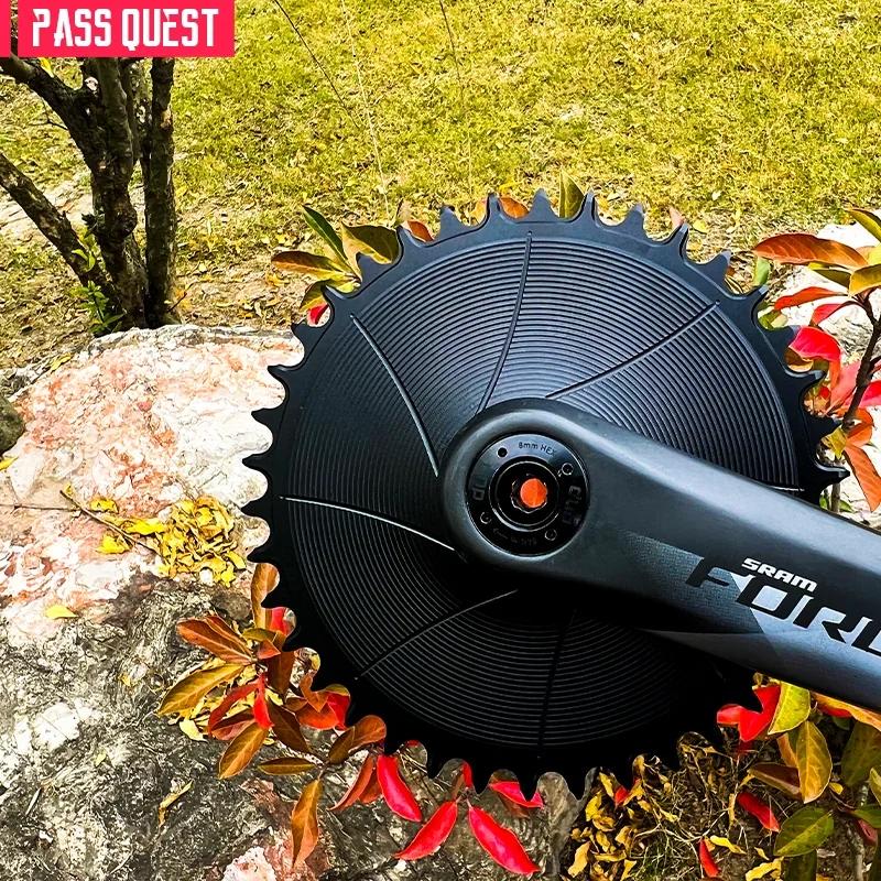PASS QUEST 8 goujons AERO plateau rond étroit large 3mm décalage à montage Direct pédalier vélo de g