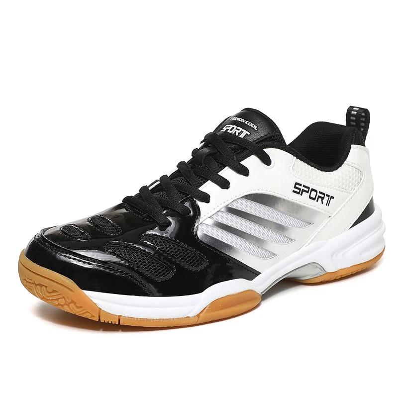 Chaussures badminton hommes grande taille 47-49 - Baskets tennis de table volley-ball - Sport intérieur