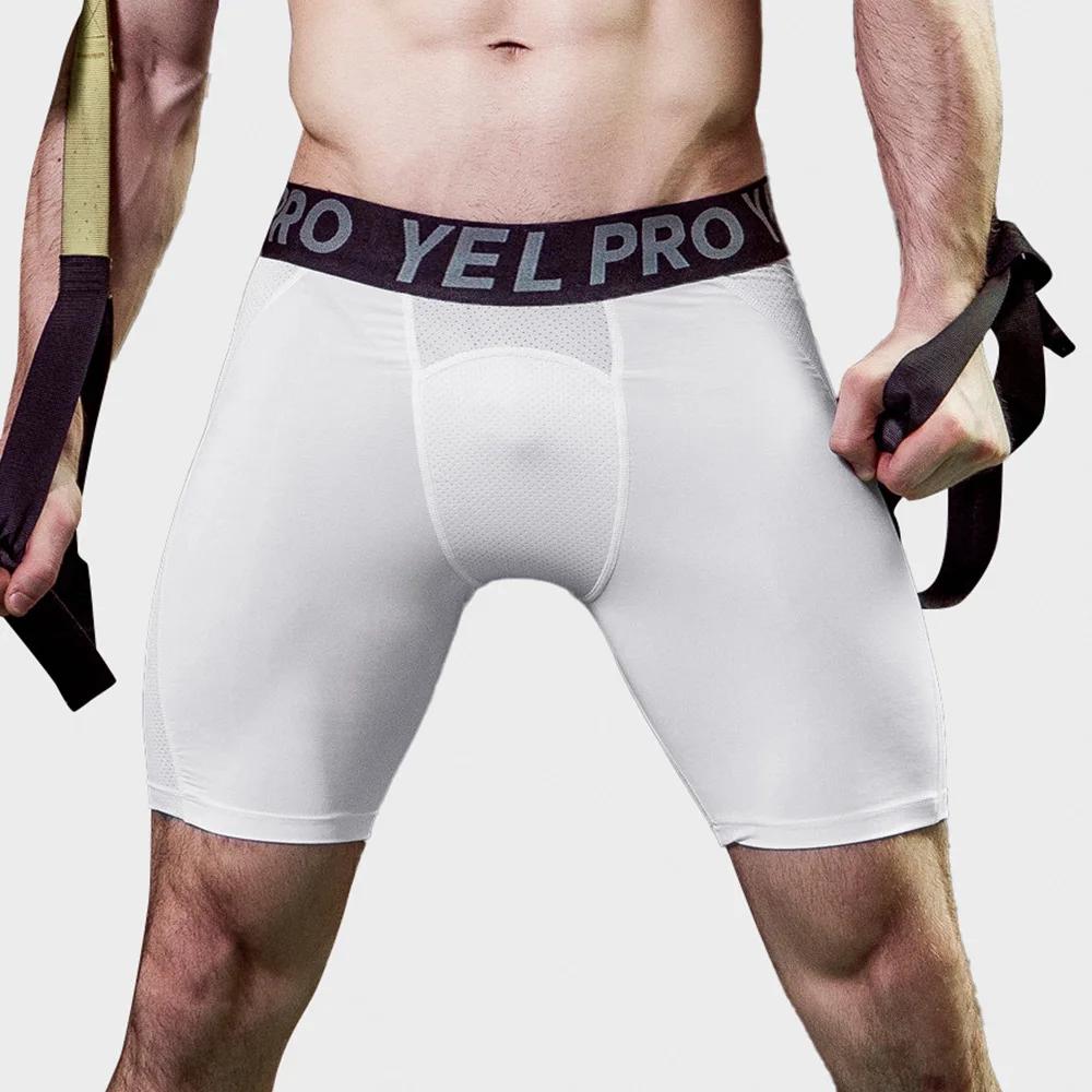 Short Sport Hommes Compression Séchage Rapide - Leggings Gymnastique Cyclisme Basket