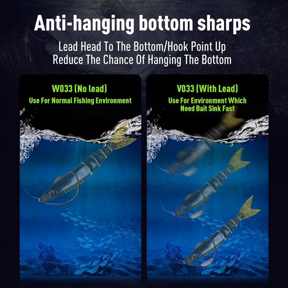 Hameçons de pêche Kingdom Spring 3 # 5 # 6 # 8 # 10 # Hameçons de pêche à ressort en acier
