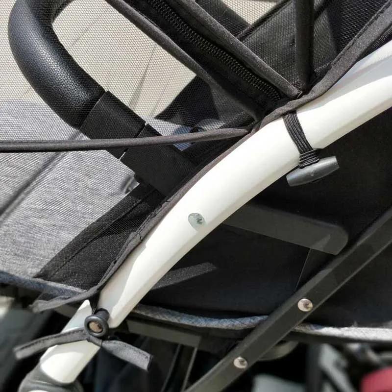 Moustiquaire pour Bébé, Double Fermeture Éclair, Pliable et Facile à Utiliser en Voyage, pour Cybex