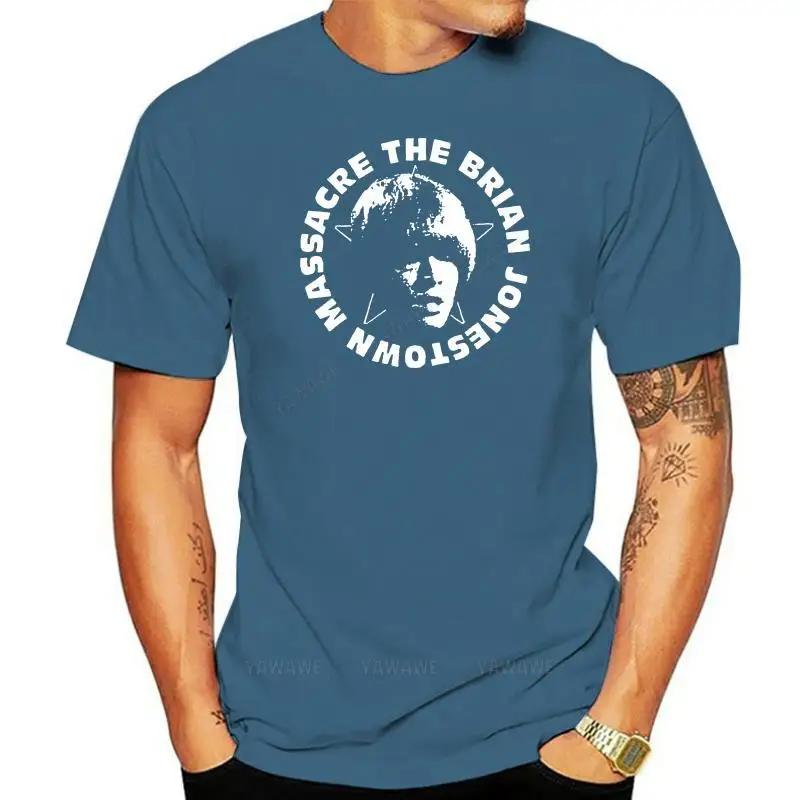 Marque T-Shirt pour homme Brian Jonestown Massacre Tour Logo nouveau personnalisé hommes noir coton