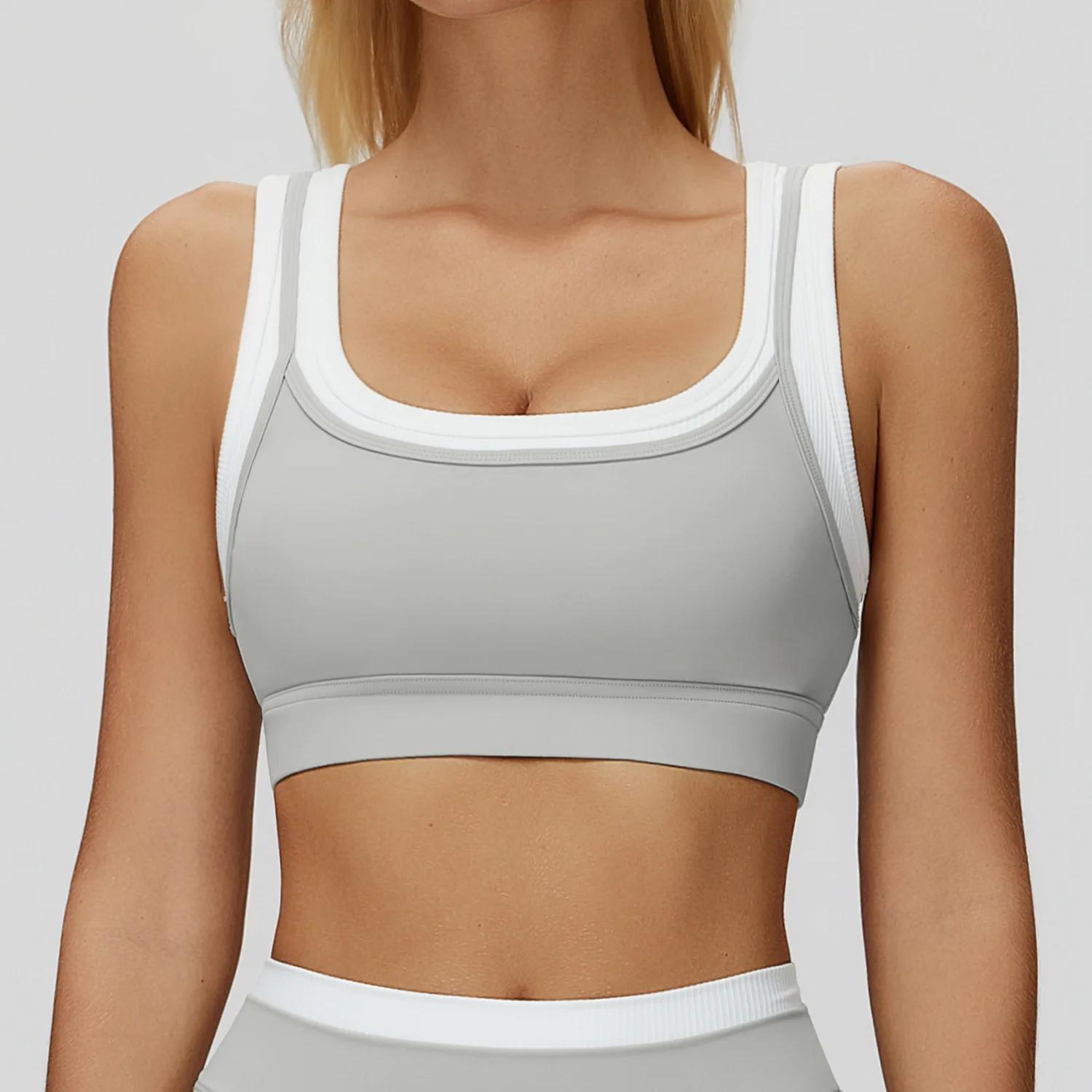 Soutien-gorge de Yoga respirant, gilet de Fitness, Anti-transpiration, sous-vêtements de Sport pour