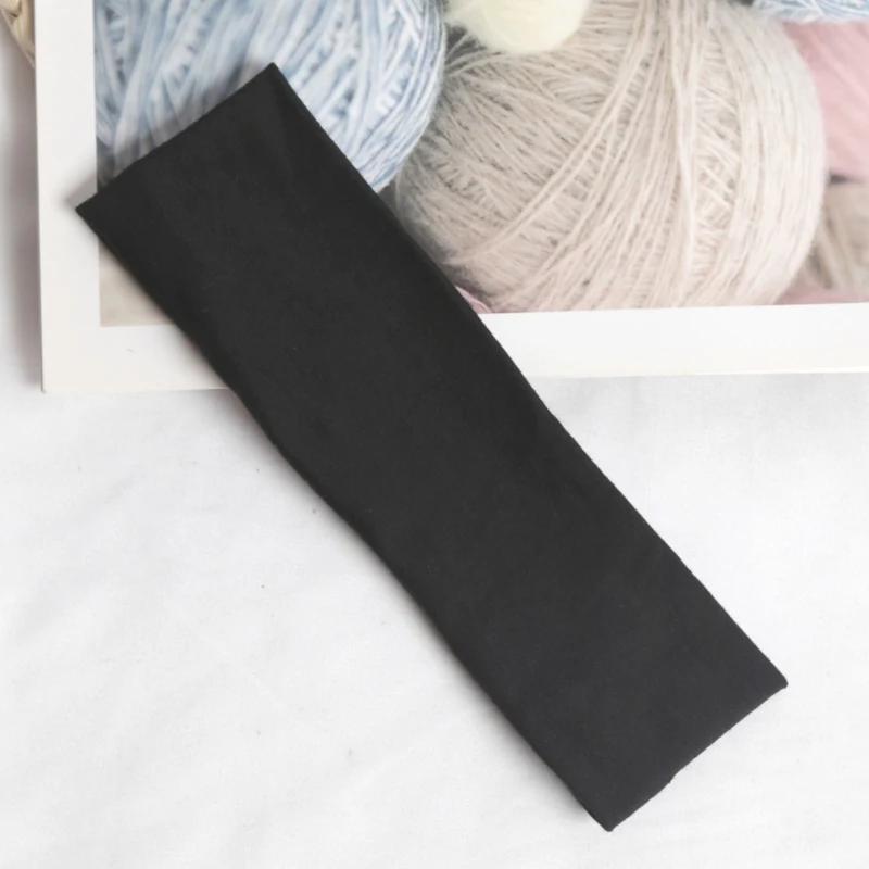 Bandeaux élastiques de sport pour femmes, bandes solides, pour course à pied, Fitness, Yoga, maquill