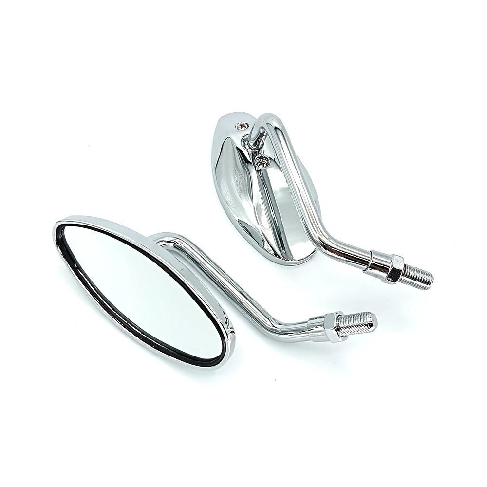 Universel 10mm nouveau miroir de moto Scooter e-bike rétroviseurs 2 pièces/paire électromobile arriè