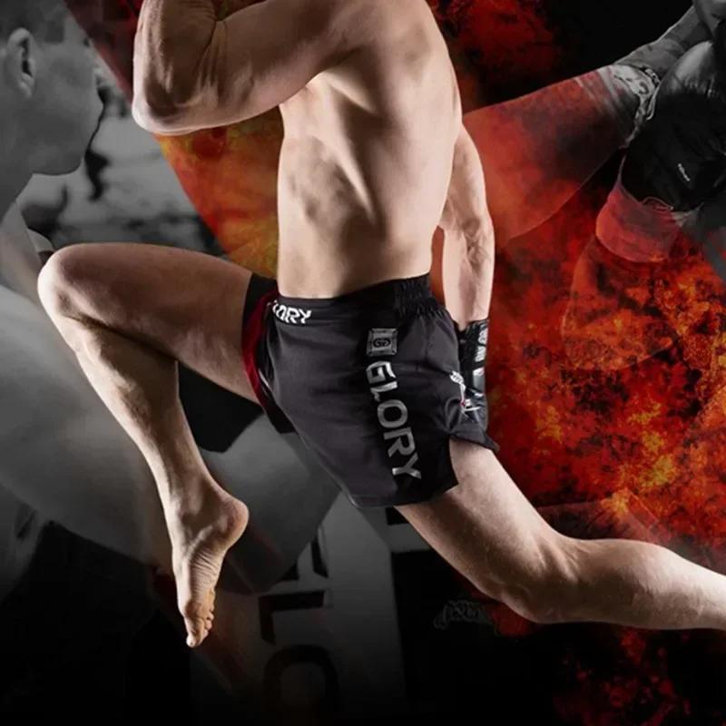 Short d'entraînement de boxe MMA, combat mixte, salle d'arts martiaux Sanda, entraîneur Muay Thai, s