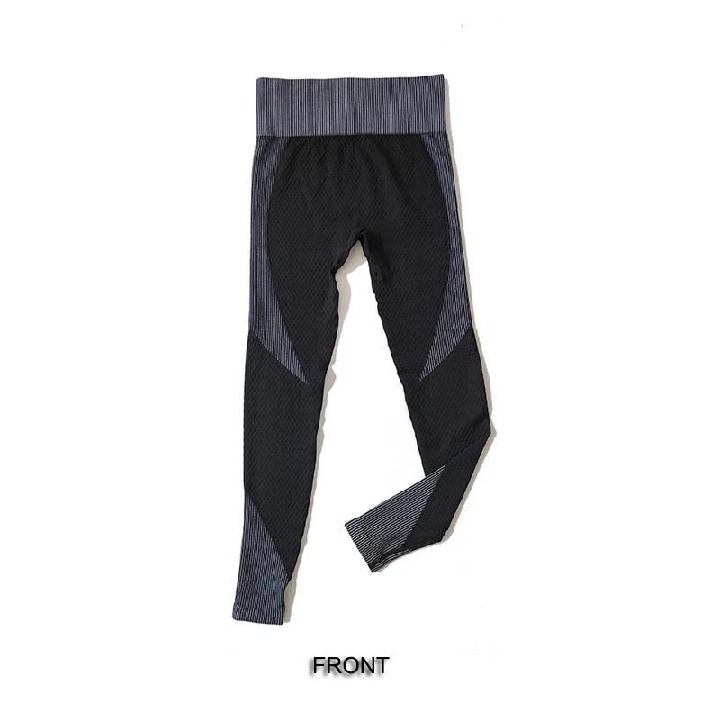 Leggings de gymnastique taille haute pour femmes, collants énergétiques Push Up sans couture, vêteme