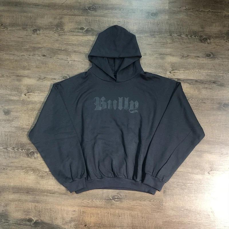 SAINT OF MICHAEL 1:1 BULLY KANYE Style américain sweat surdimensionné imprimé Vintage pull ample swe