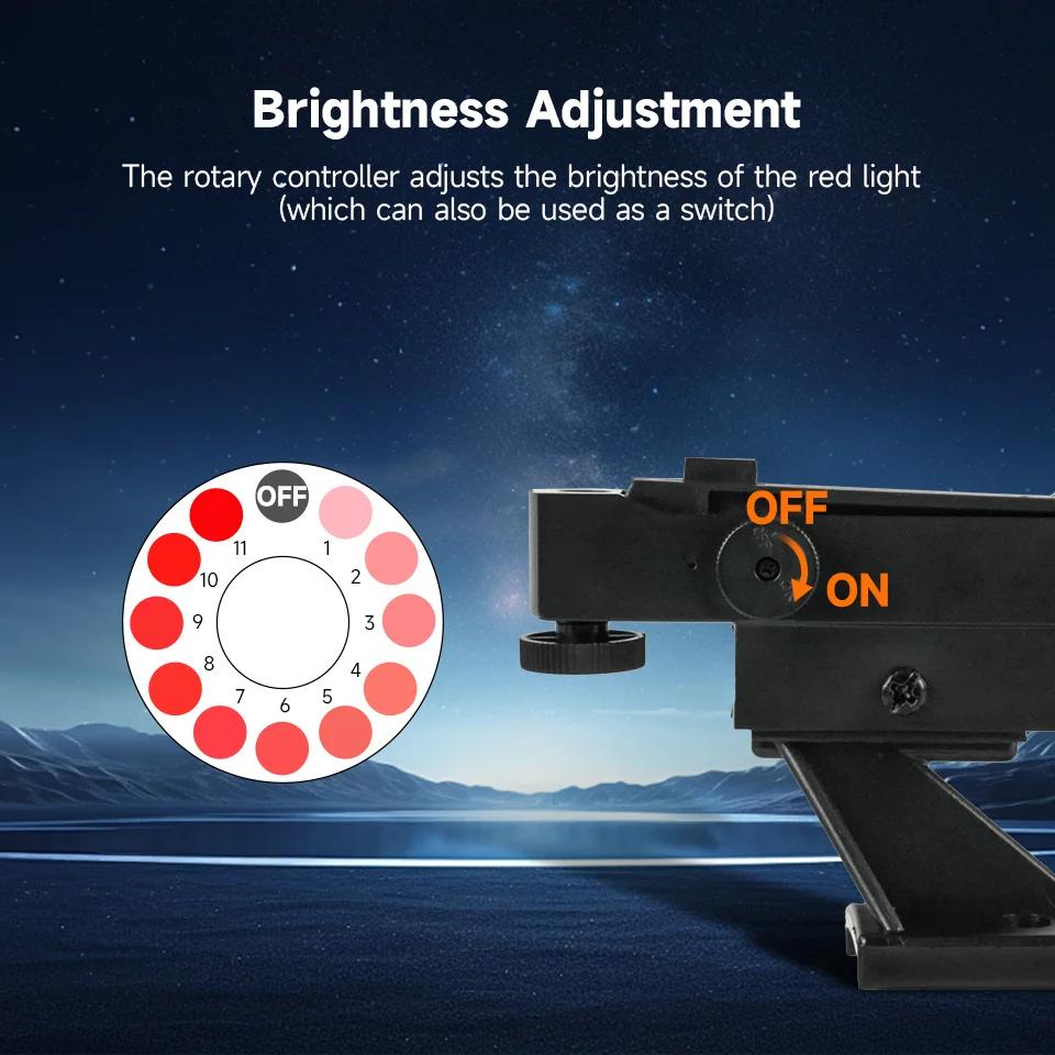Svbony SV179 Red Dot Finder portée pour télescope astronomique photographie outil d'observation plan