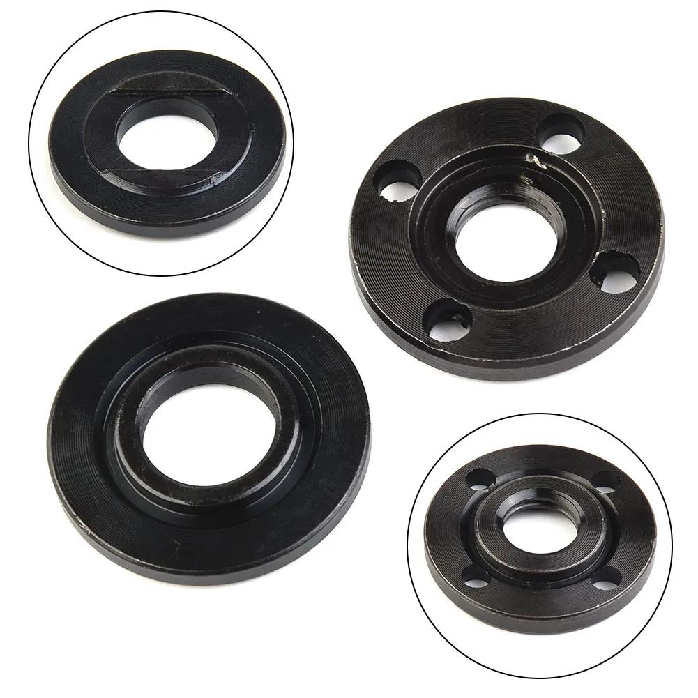 Jeu d'écrous de bride intérieure et extérieure pour meuleuse d'angle, filetage M14, 2 pièces, outils