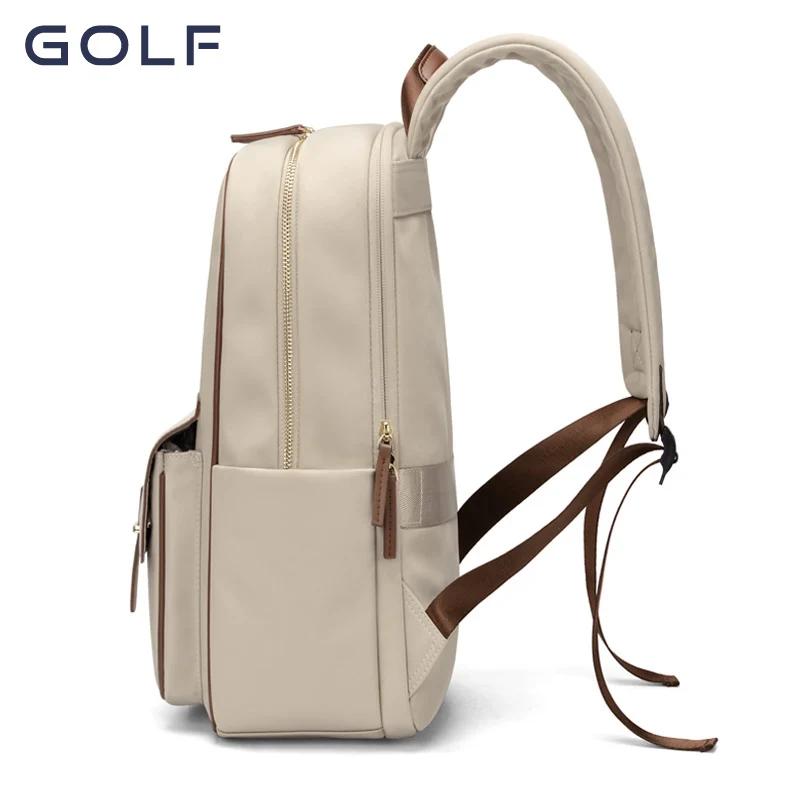 GOLF-Sac à dos Oxford grill pour femme, sac à dos grande capacité pour ordinateur, sac d'école pour