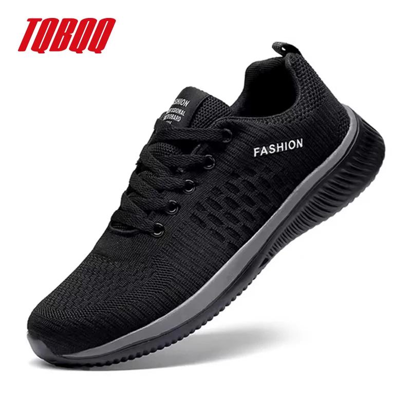 Hommes chaussures de course respirant léger confortable hommes chaussures décontractées Tenis en ple