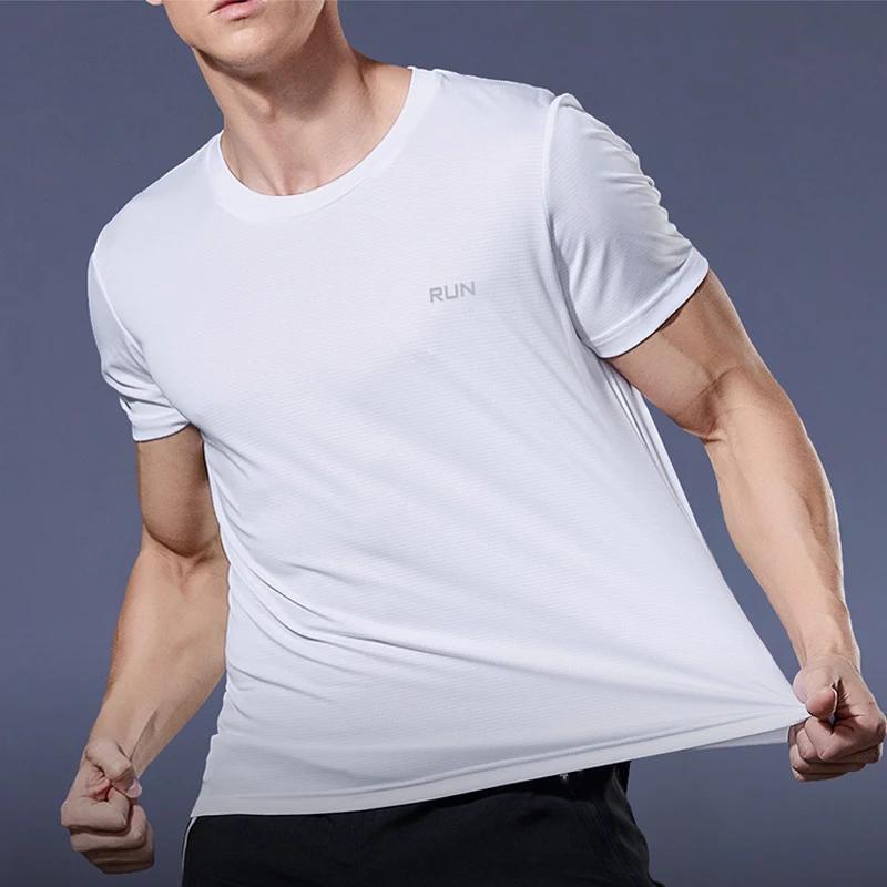 T-shirt sport été homme : séchage rapide, ample pour running et musculation fitness