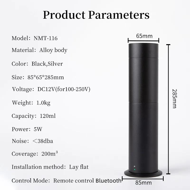 Diffuseur d'arôme 360 parfums jusqu'à 600 pieds carrés colonne parfum purificateur d'air matériau mé