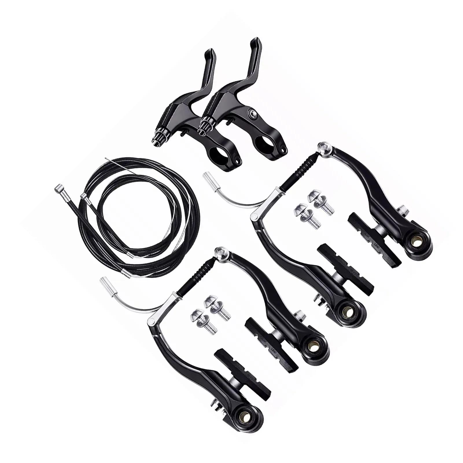 Ensemble de freins avant et arrière en V pour VTT, en alliage d'aluminium, accessoires d'équitation