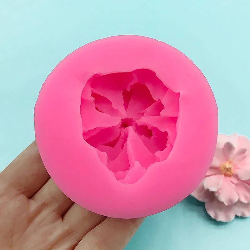 Moule en silicone souple en résine de plâtre bricolage, décoration de gâteau, outil de cuisson, beau