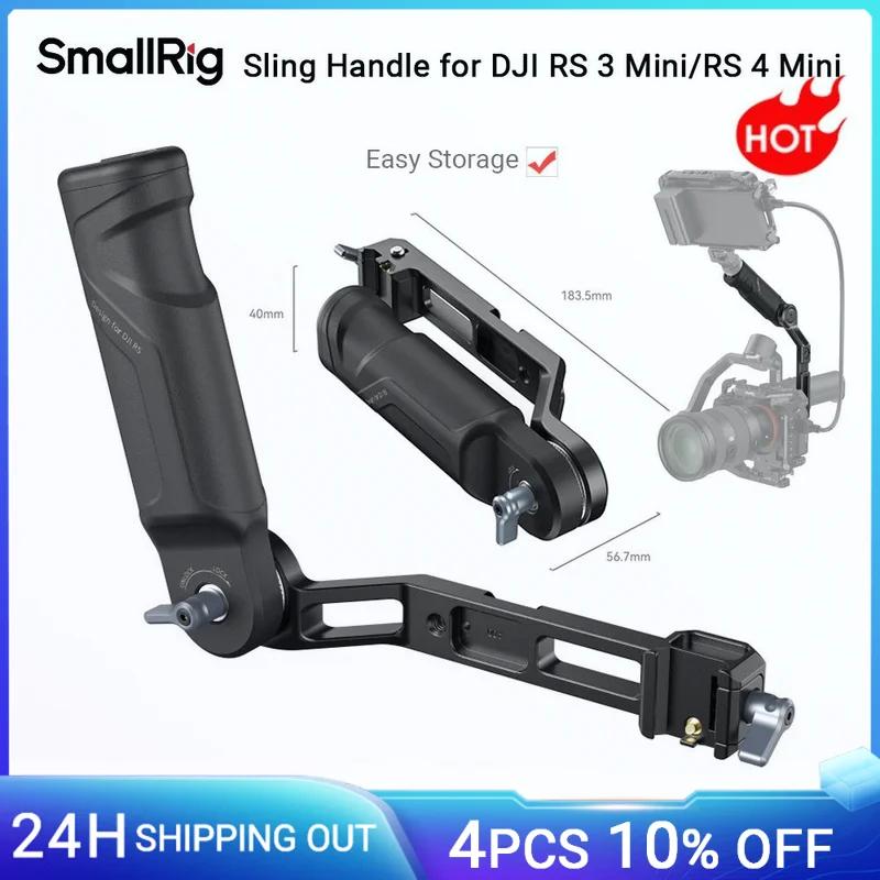 SmallRig RS3 Mini poignée réglable poignée pour DJI RS 3/Mini RS 4 Mini stabilisateur de poche à car
