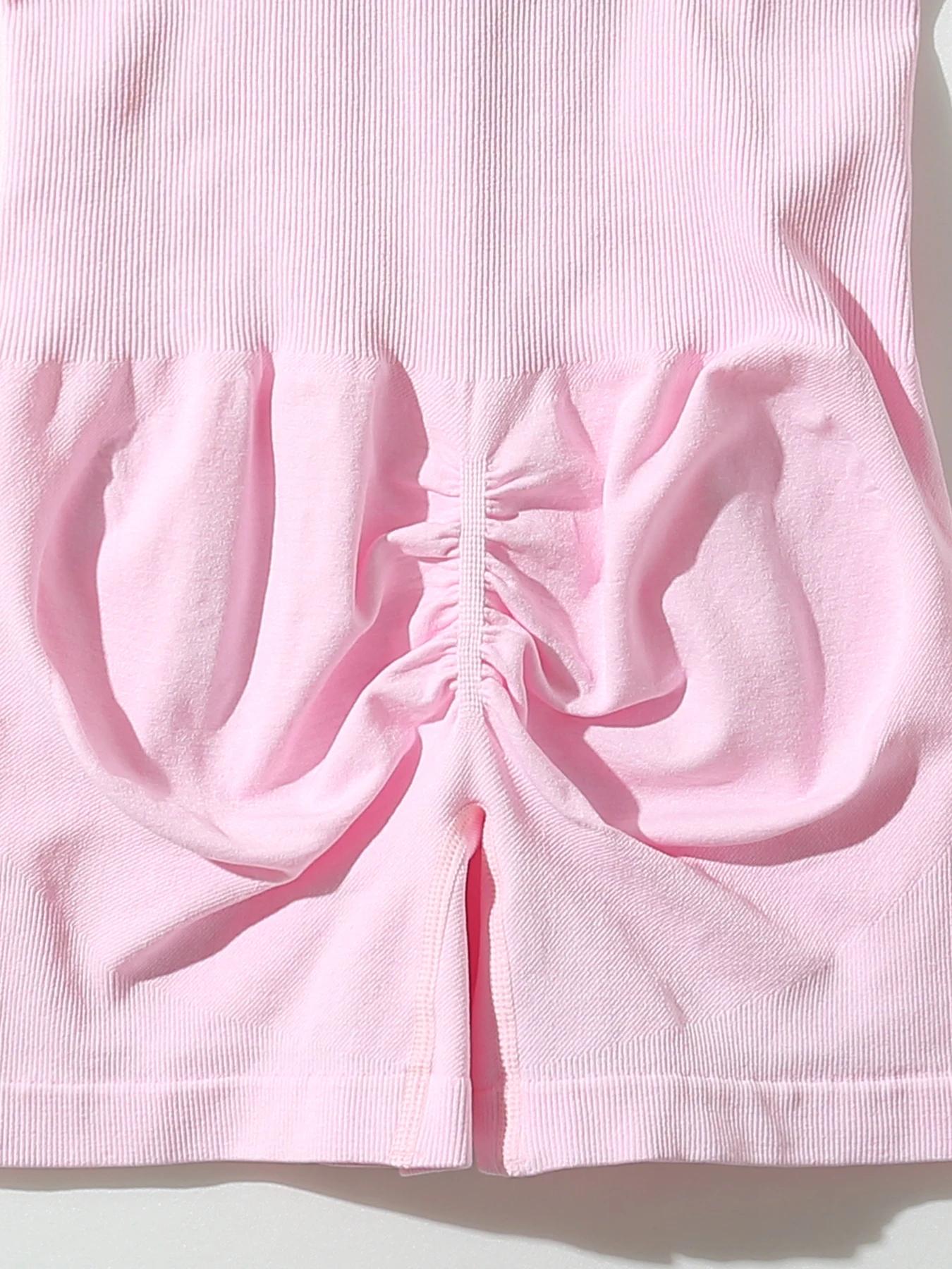 Vêtements de fitness tout-en-un, sexy, sans couture, fesses de pêche, filetés, séchage rapide, vêtem