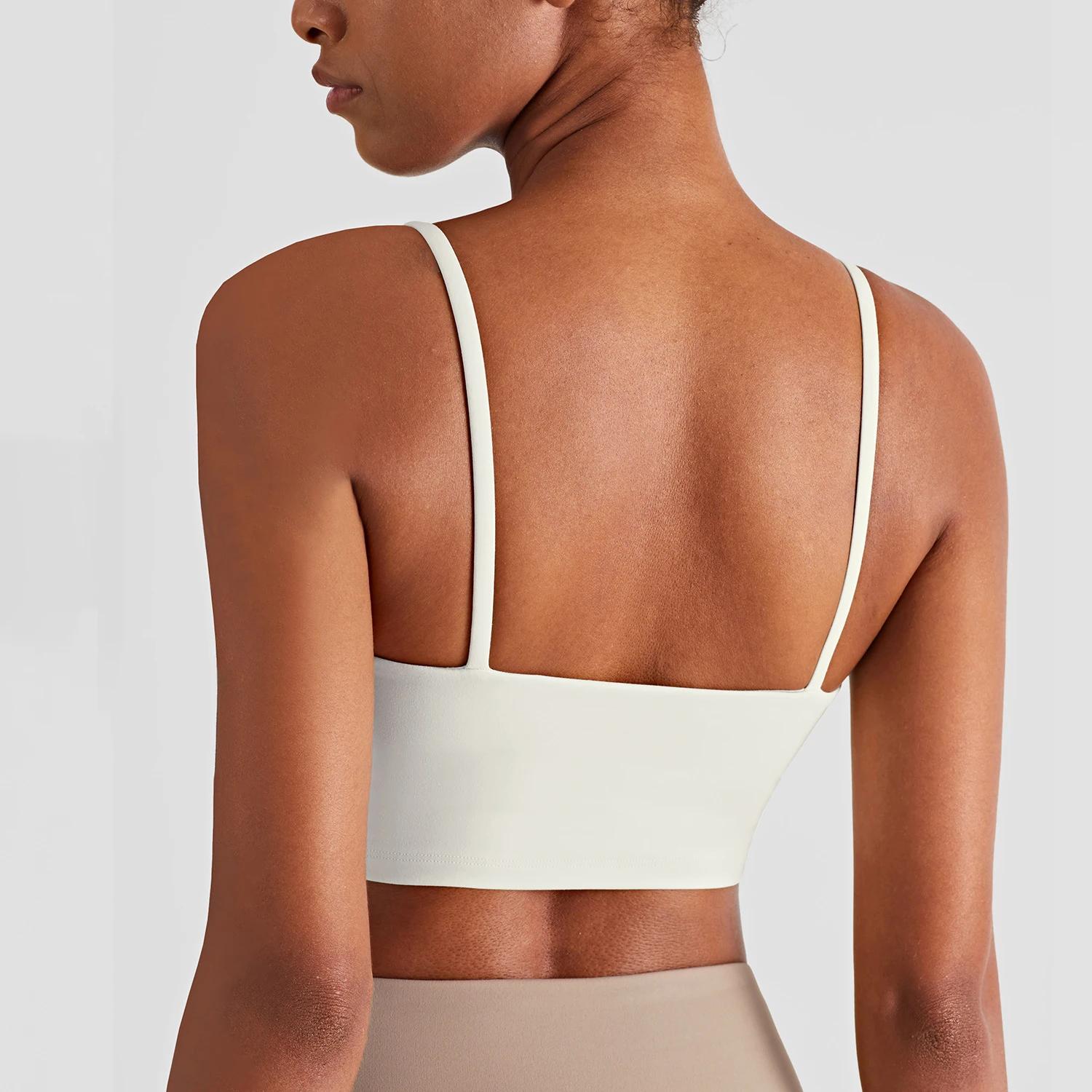 Soutien-gorge de sport pour femmes, Sexy, Yoga, soutien élevé, Impact, sous-vêtements de sport, cour