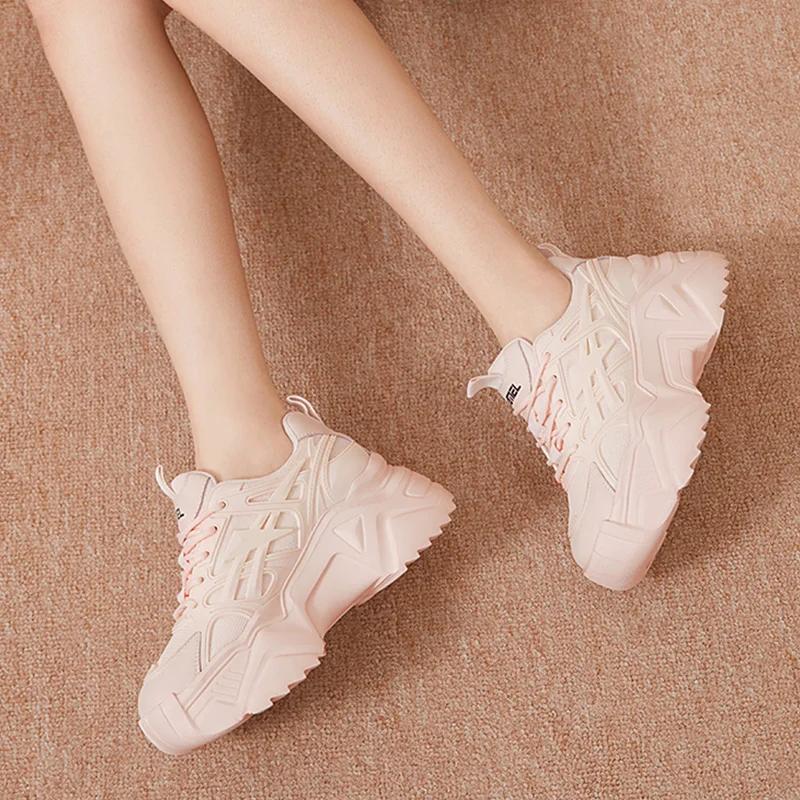 Chaussures de sport GOLDEN CAMEL femme - Semelle optique - Collection automne 2023