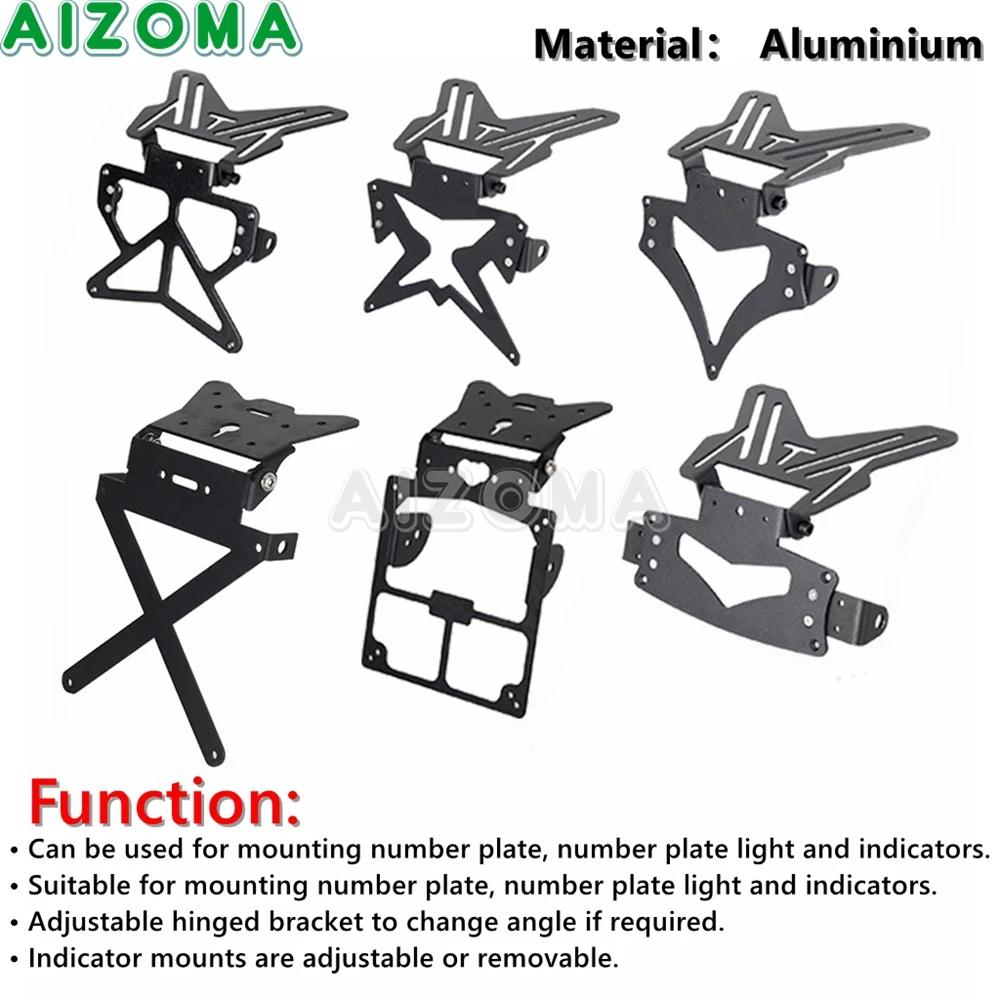 Support de plaque d'immatriculation éliminateur de garde-boue de moto, pour Yamaha Honda Kawasaki Su