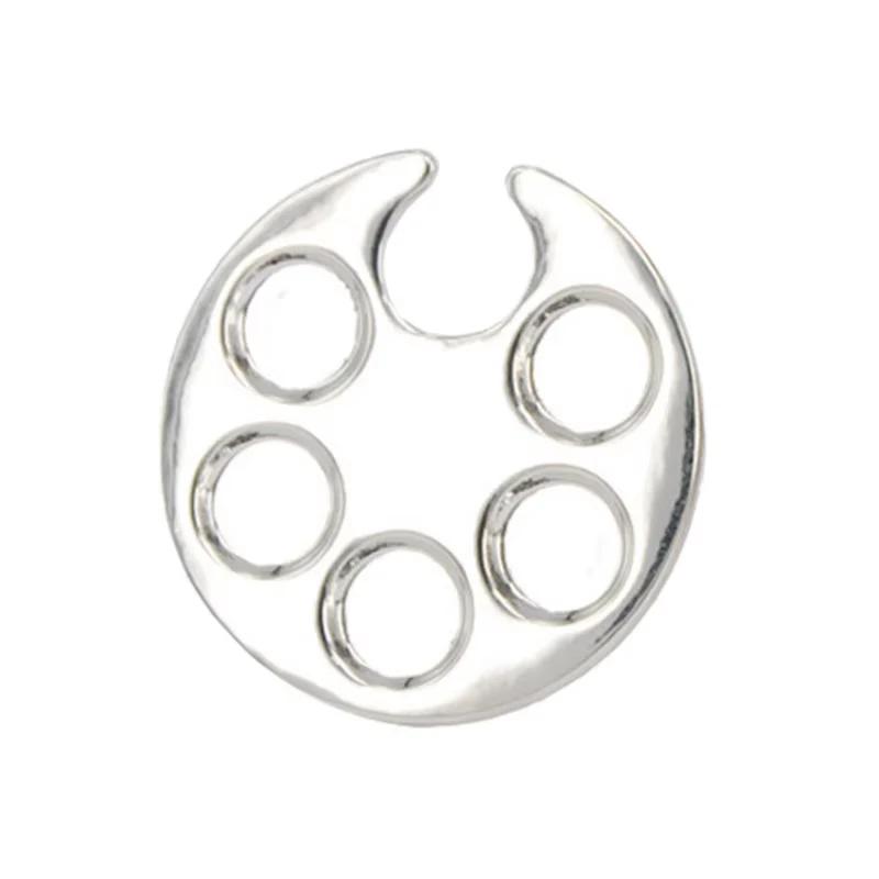 Mini anneau de mélange de Palette de couleurs pour Nail Art, conception d'empreintes mignonnes pour