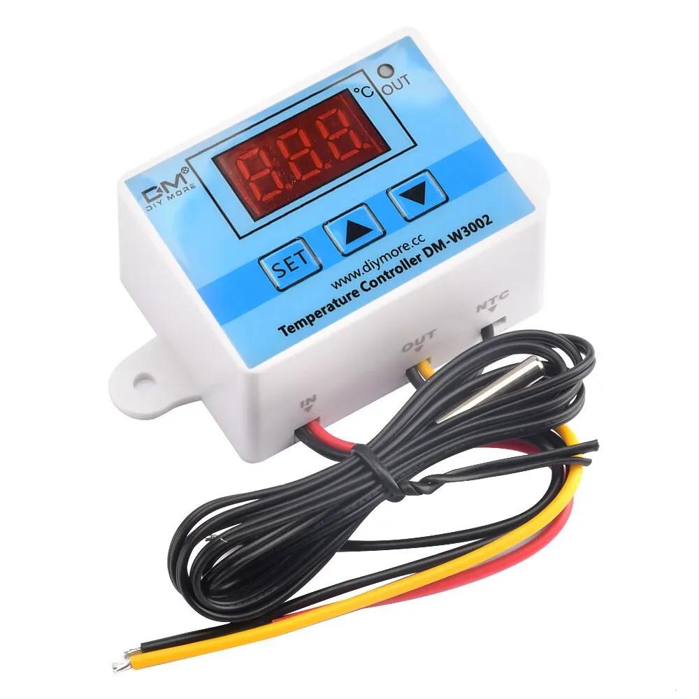 W3002 110V 220V LED régulateur de température numérique Thermostat thermorégulateur capteur compteur
