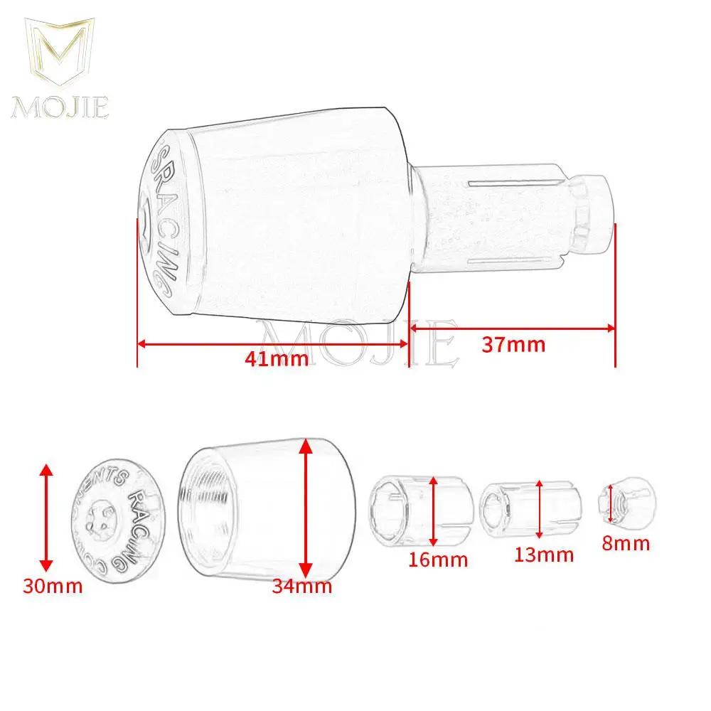 Poignées de Guidon de Moto, Capuchons Curseur pour Honda CBR 125 150 250 300 400 500 600 650 900 929