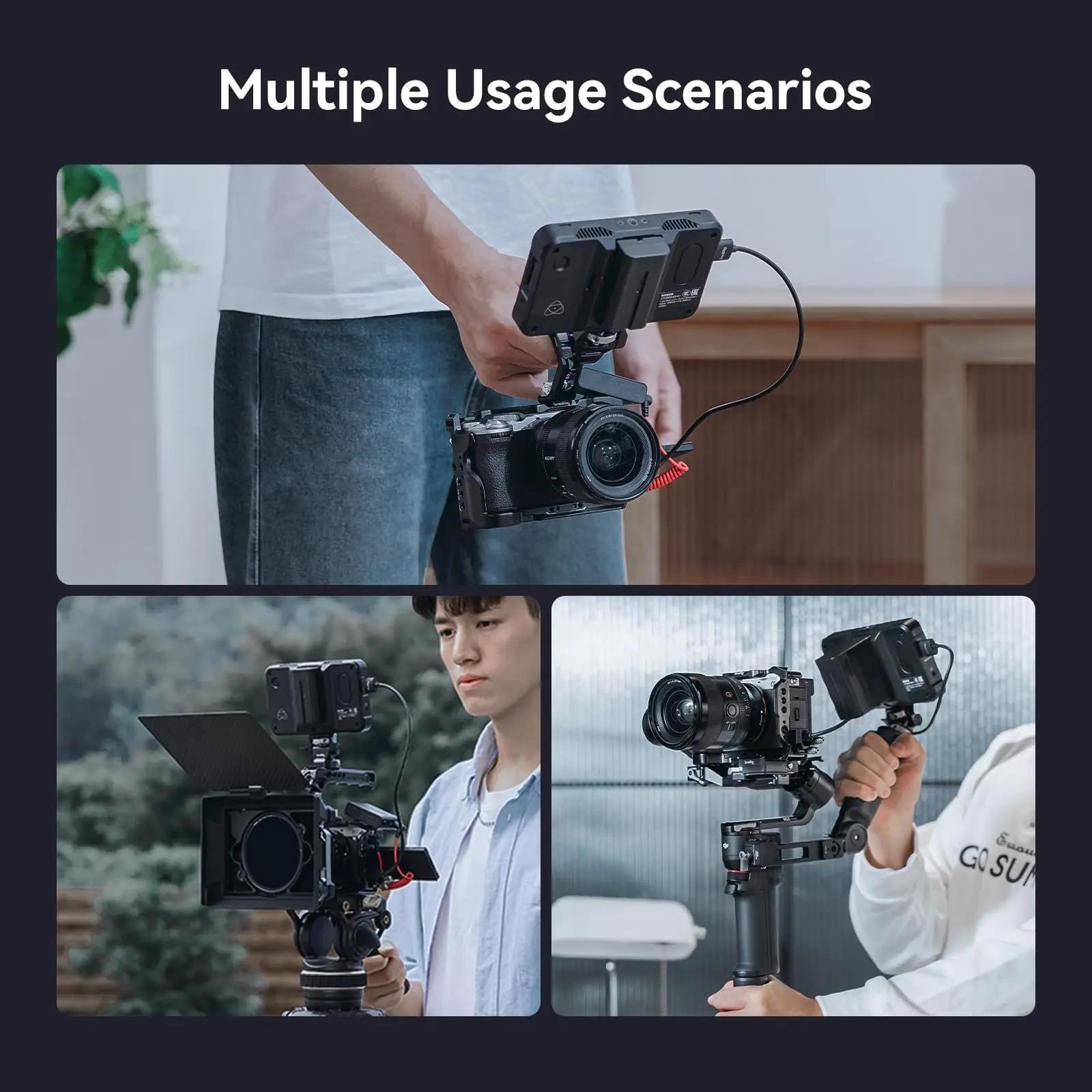 Kit de cage SmallRig A7C II pour Sony Alpha 7C II / Alpha 7CR, plaque de dégagement rapide intégrée