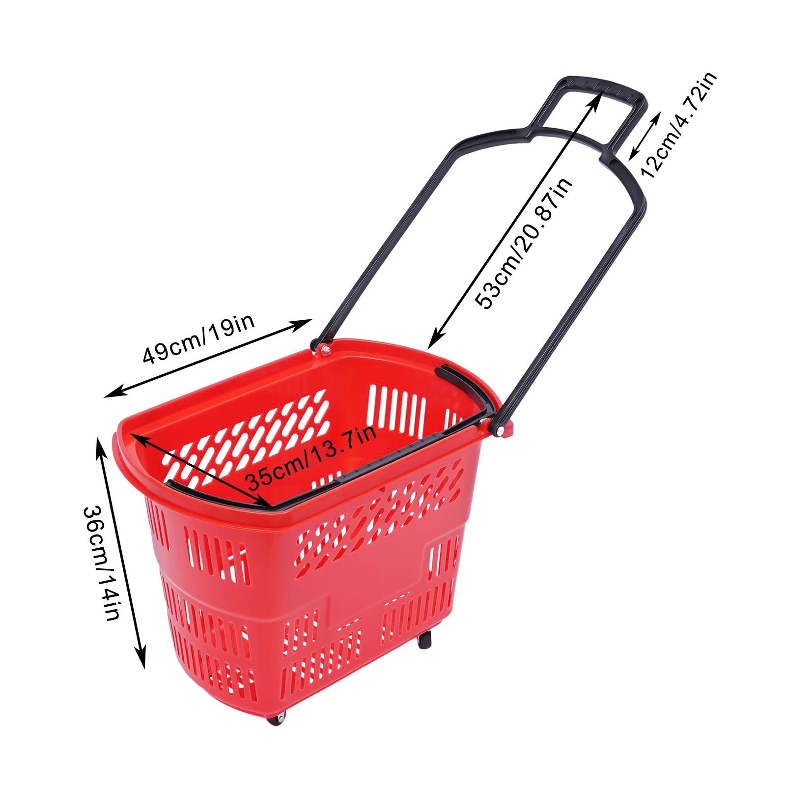 CNCEST-Caddies avec roues et poignée, panier à provisions portable, ensemble d'accessoires de cuisin