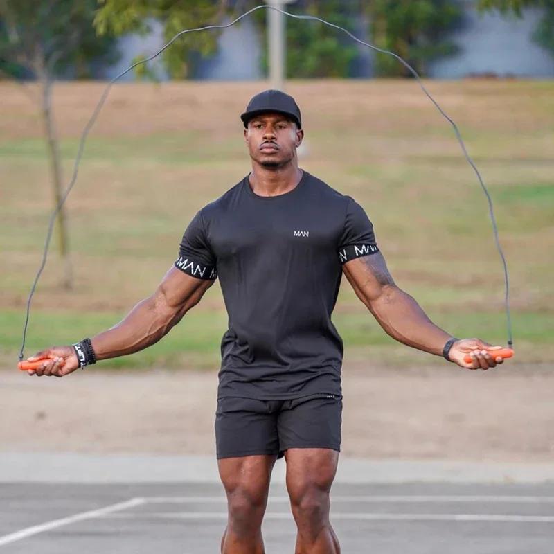 T-shirt de compression pour homme 2026 - Coupe ajustée, séchage rapide pour sport, course et gym