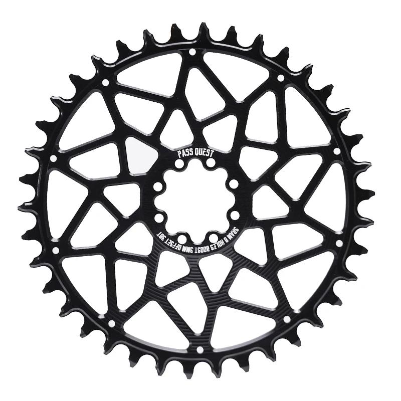 PASS QUEST 3mm Offest VTT 8-Bolt Plateau Dents étroites et larges Monture directe Vélo Roue à chaî