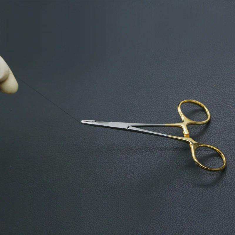Pince de poignée dorée multifonctionnelle, insert de support de voiture avec ciseaux, 12.5cm, 14cm