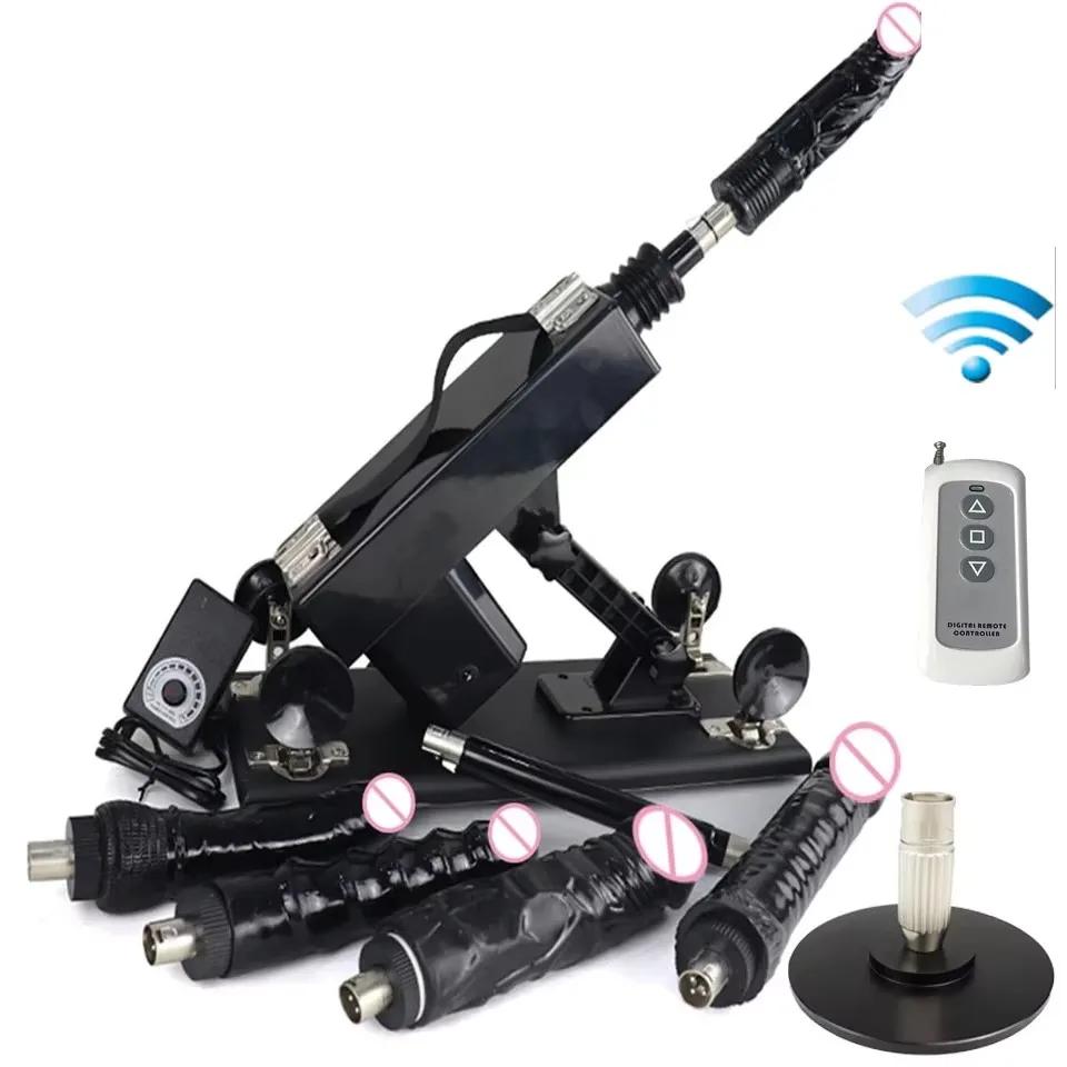 DORCH-Machine Sexuelle Complète avec Dilde, Pistolet de Pompage existent, 3XLR, Jouets Sexuels pour