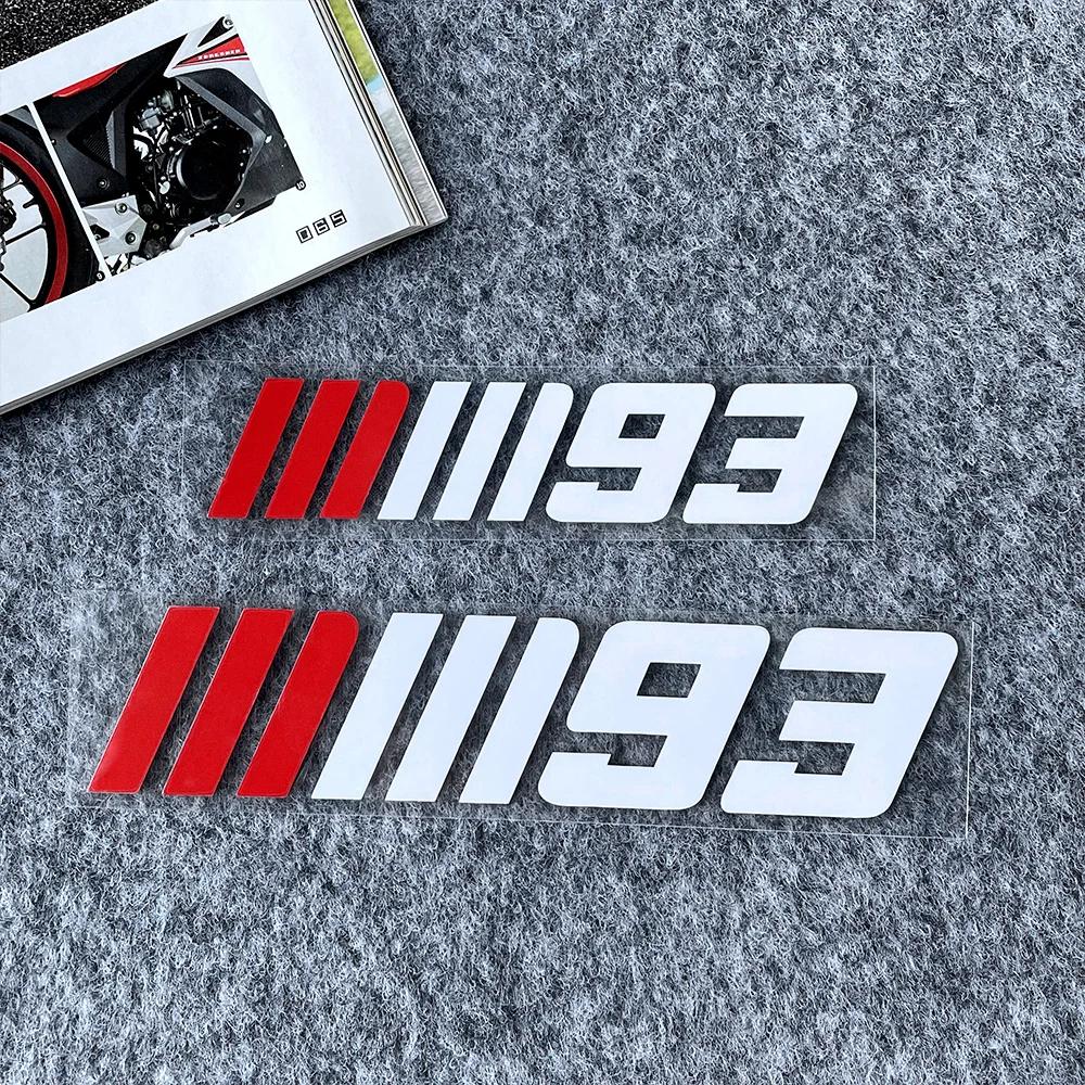 No. 93 accessoires de Moto autocollants adhésifs en vinyle Motocross Moto autocollants de casque réf