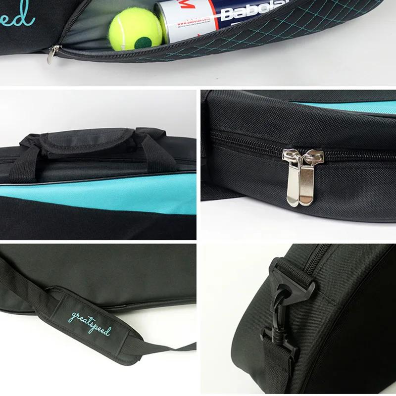 2024 nouveau GREATSPEED 3 pièces Tennis Badminton Raquet sac de sport un sac à bandoulière hommes fe