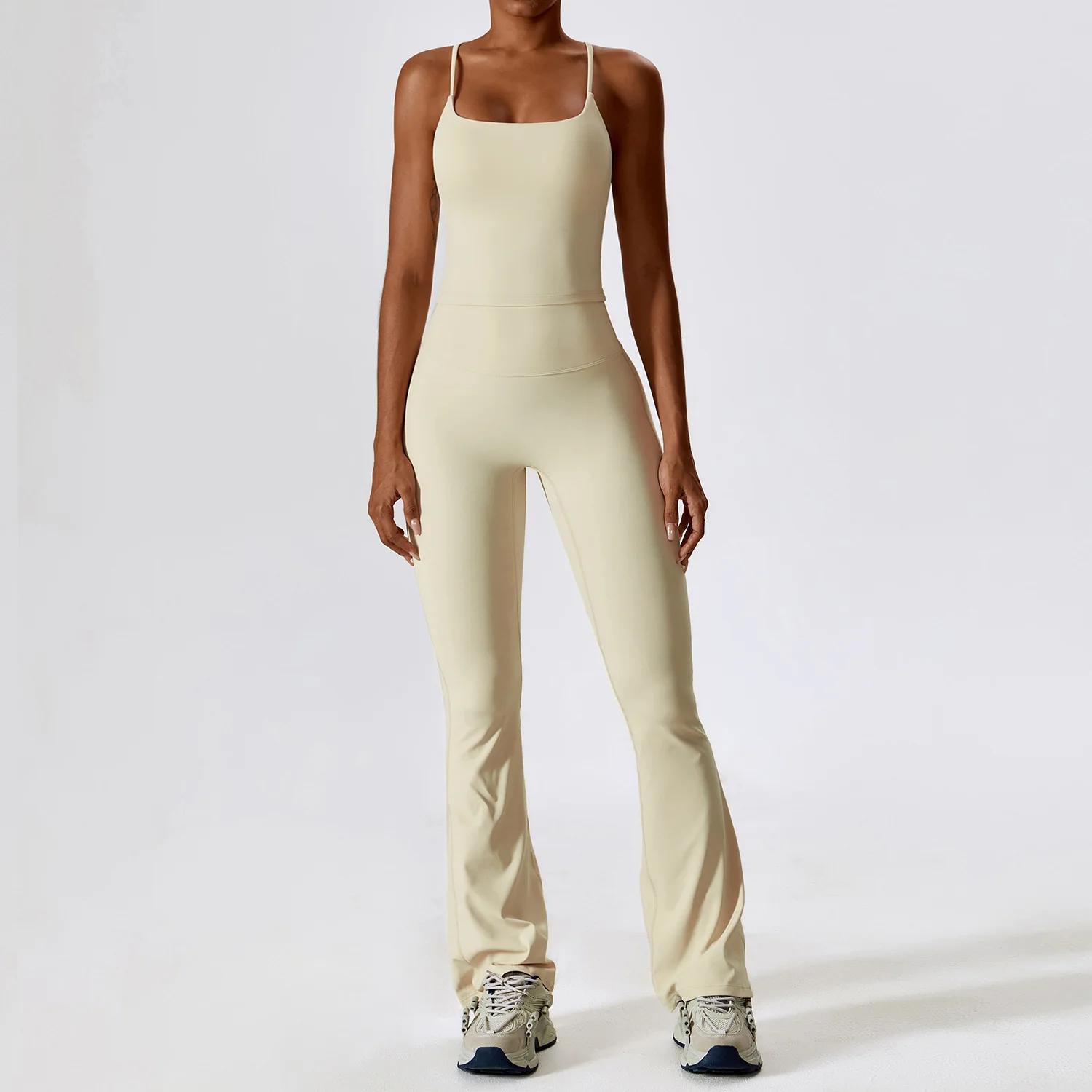 Ensemble de Yoga 2 pièces sans couture pour femmes, vêtements d'entraînement, vêtements d'athlétisme