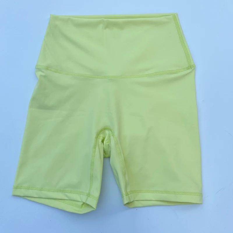 Short de sport taille haute pour femmes, short de Yoga, coupe cintrée, levage des fesses, course à p