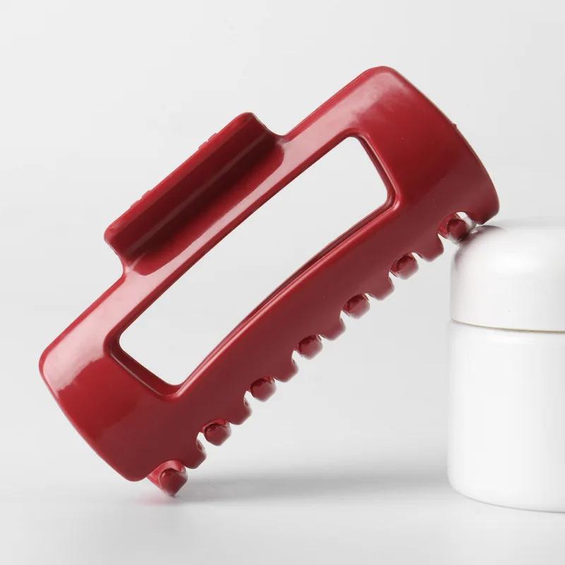 Pinces à cheveux flexibles en silicone, grande pince à griffes pliable antidérapante | Pinces à ch