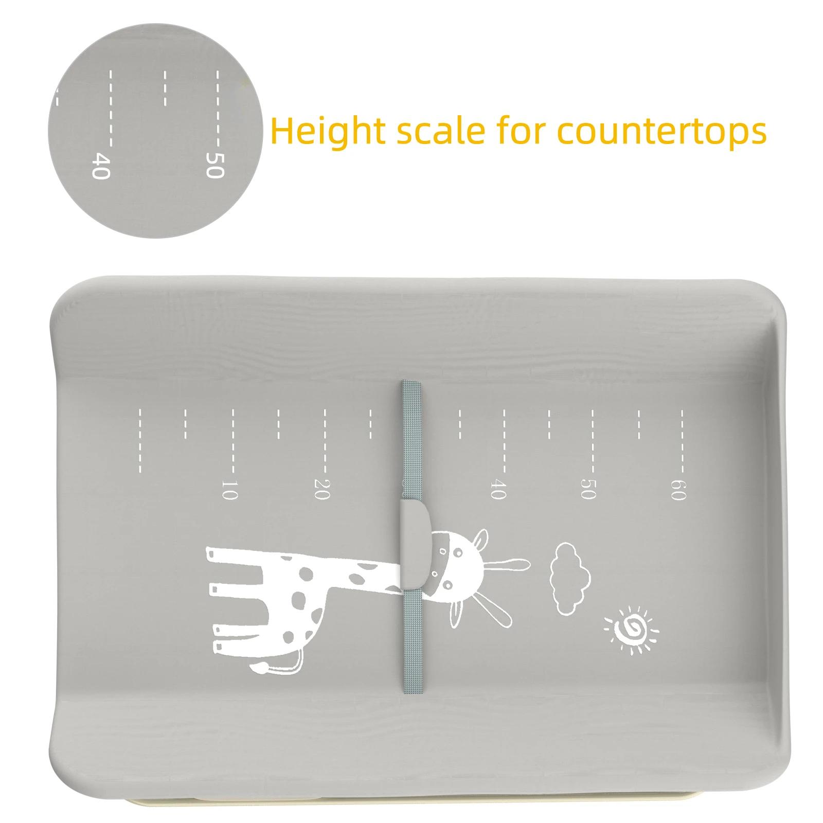 Table à Langer Pliable et Portable, Table à Langer Bébé Charge 11KG, avec Bassin d'Eau Panier de Ran