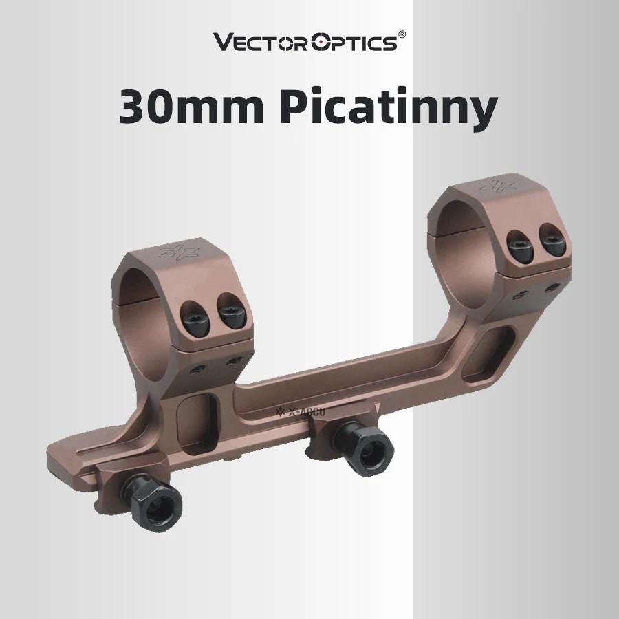Vector Optics-Monture Picatinny Arc-en-ciel, Coyote Fde, 30mm, 20Moa, 1 Pc