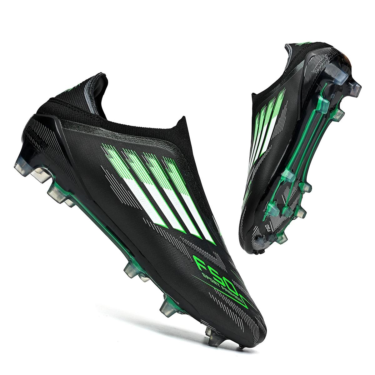 Chaussures de football pour hommes, équipement Durable, chaussures de sport de plein air à ongles lo