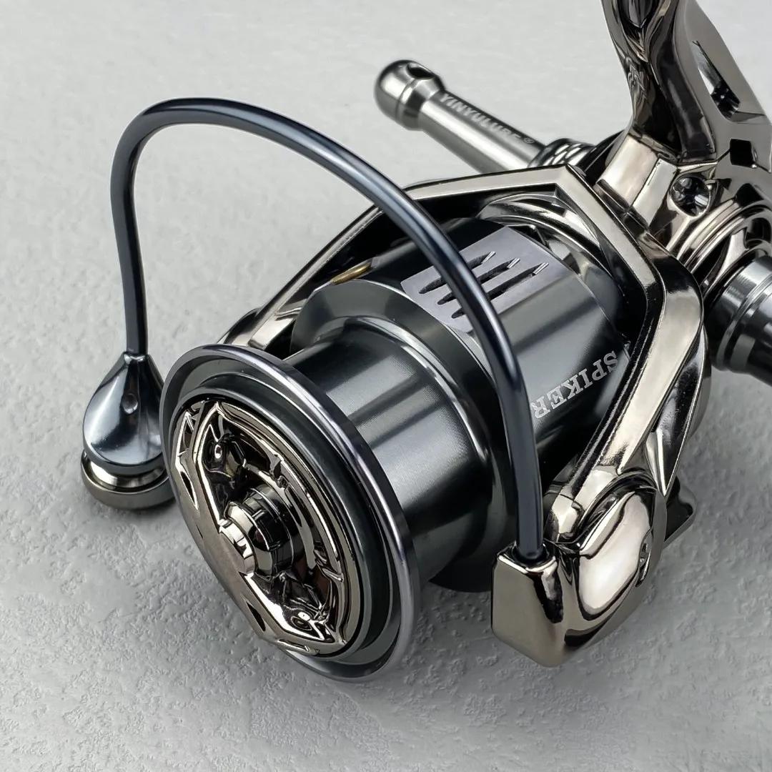 YINYU SPIKER moulinet de pêche à visser carbone Double poignée coulée Style de vente chaude pour le