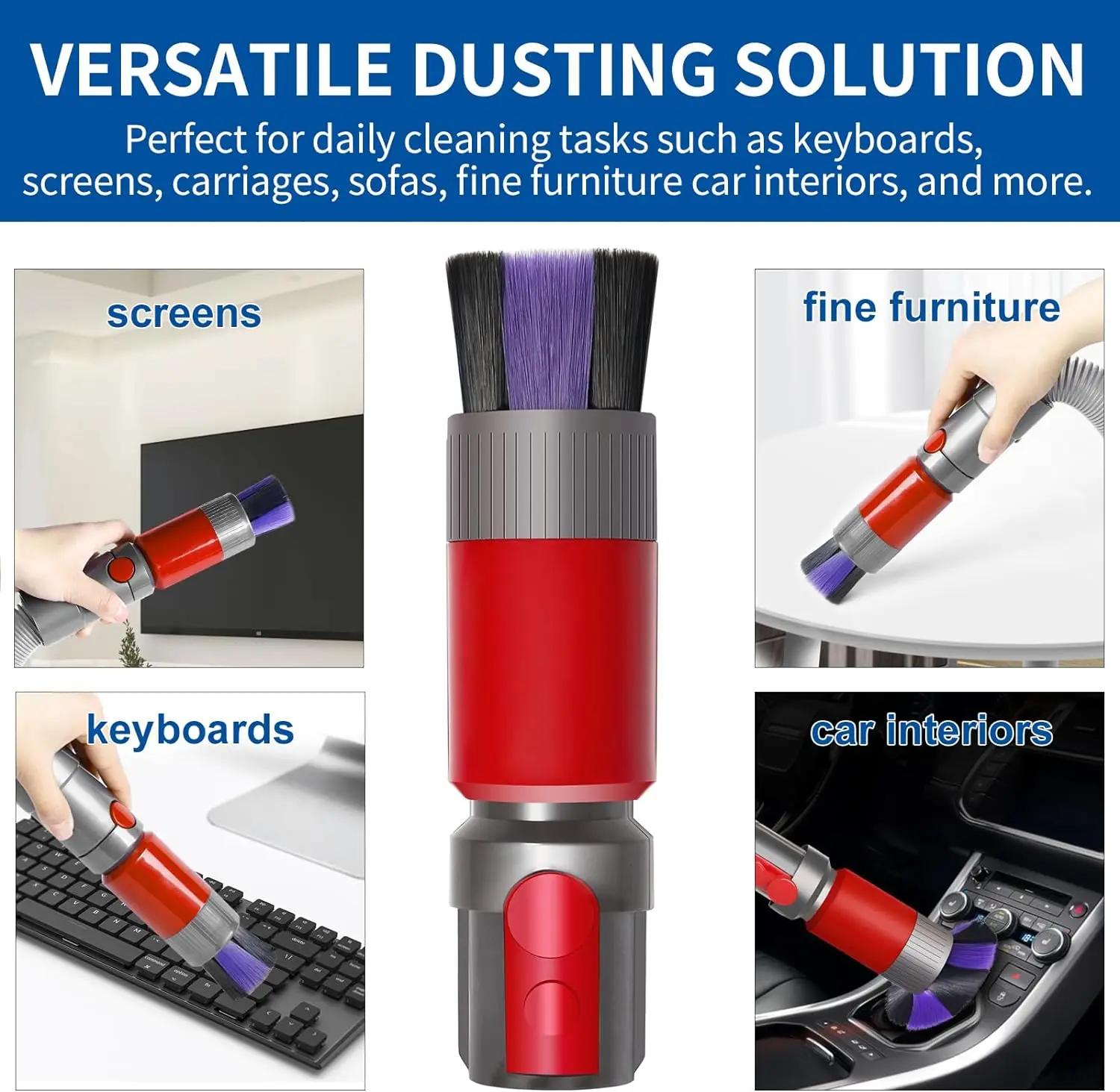 Tuyau d'extension Flexible pour brosse à dépoussiérer, pour aspirateur Dyson Outsize/ V7/ V8/ V10/ V