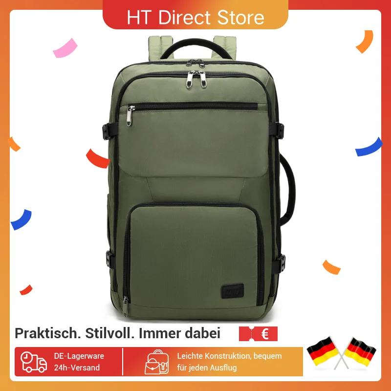KONO Travel Backpack bagage à main | Imperméable et résistant aux avions | Protège-détons 38L |