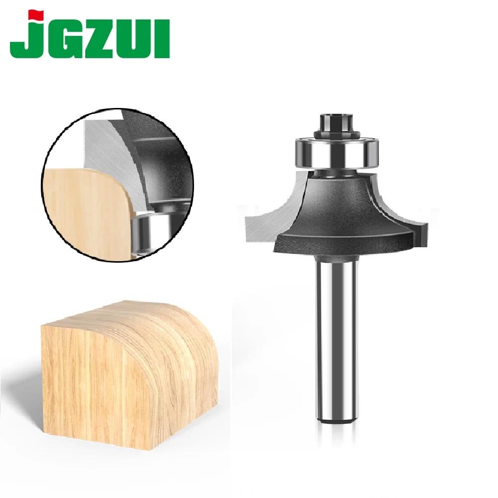 Mèche de routeur ronde d'angle à tige de 1/4 et 6mm, avec roulement, fraise pour le travail du bois,