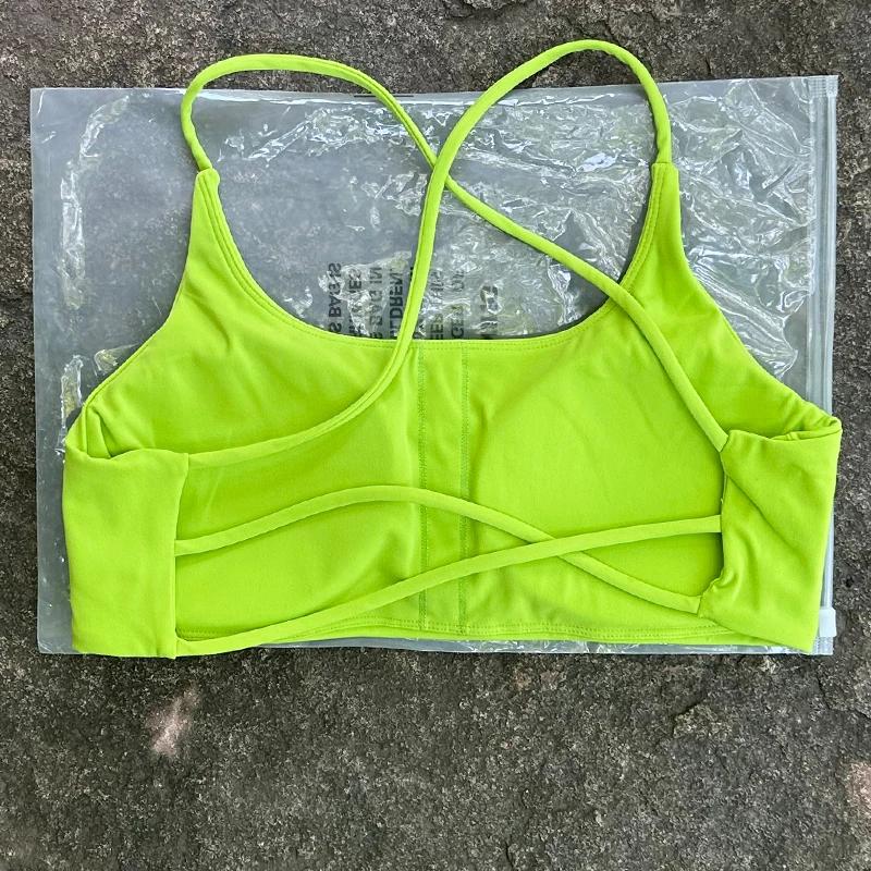 Femmes sport soutien-gorge pour Fitness femmes Yoga gilet entraînement course débardeur femme dos nu