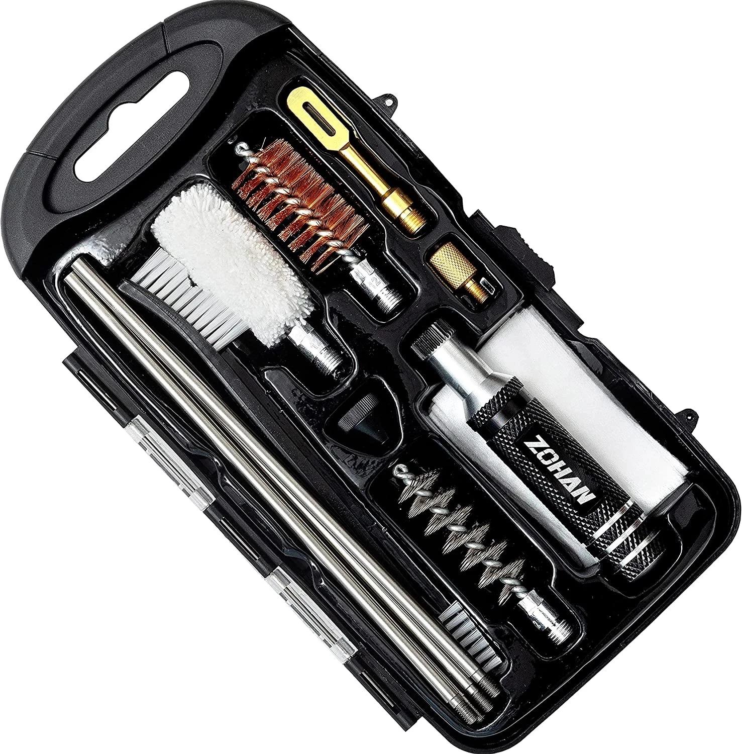 ZOHAN – Kit de nettoyage pour pistolet de chasse, calibre 12, fournitures de nettoyage universelles