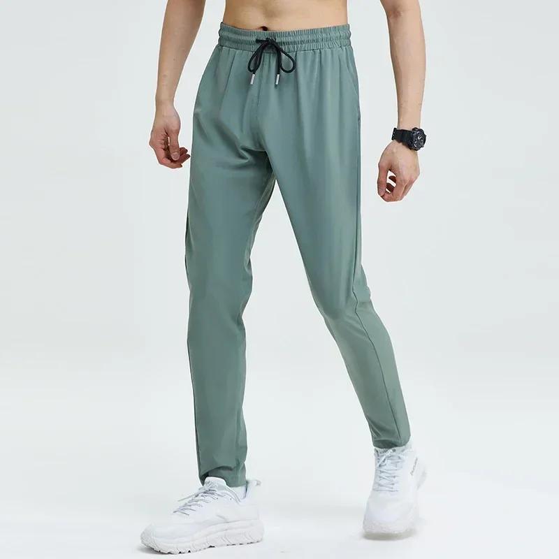 Pantalon crayon à séchage rapide pour hommes, pantalon de jogging serré, pantalon de fitness décontr